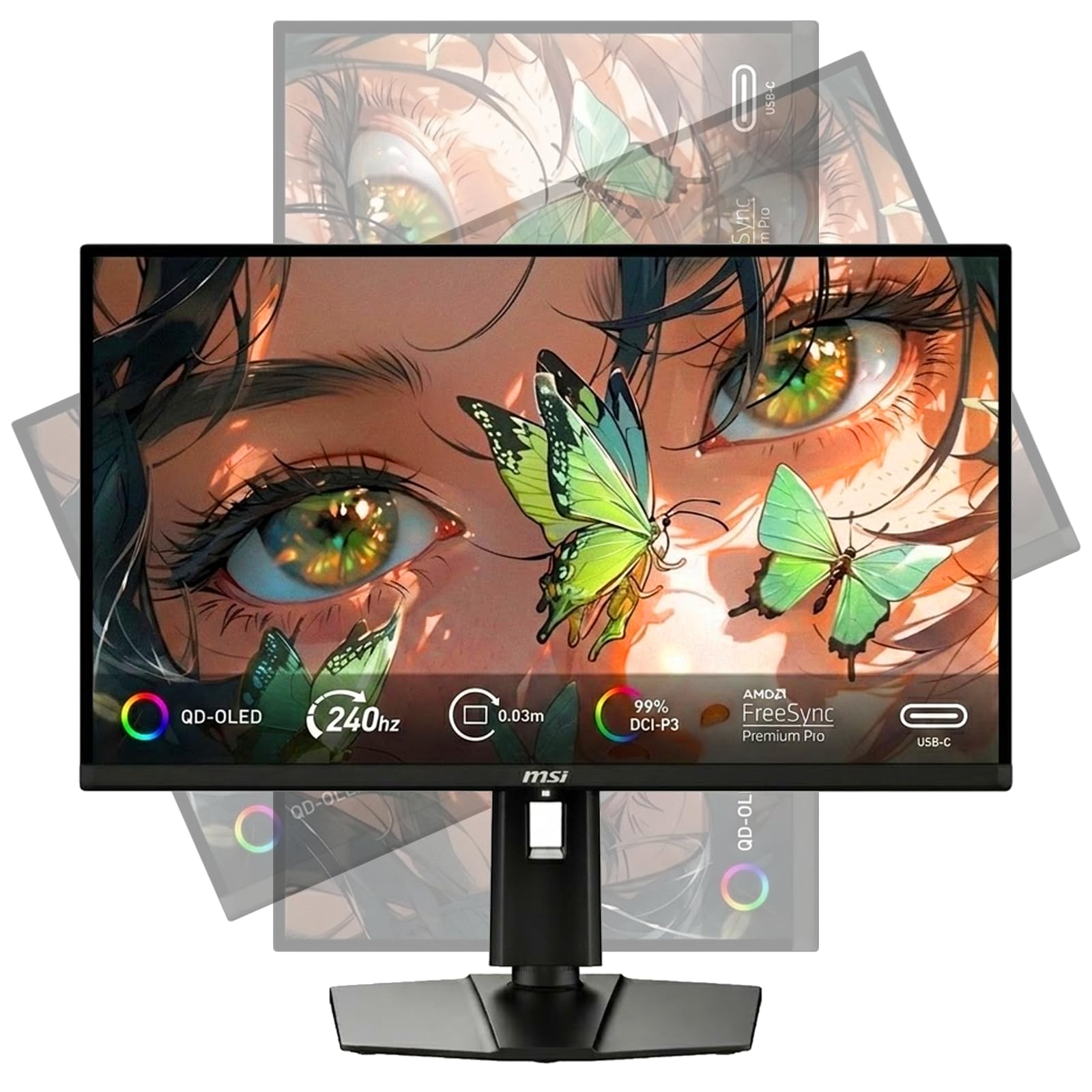 Amazon.co.jp: msi 27インチ MAG QD-OLED ゲーミングモニター | 2K QHD